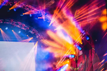 Wedding Disco Jockey Event Decoration